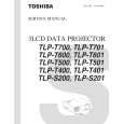 TOSHIBA TLP-S200 Manual de Servicio