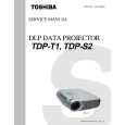 TOSHIBA TDPT1 Manual de Servicio