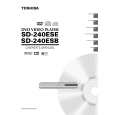 TOSHIBA SD-240ESE Manual de Usuario