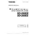 TOSHIBA SD200EE Manual de Servicio