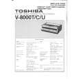 TOSHIBA V8000T/C/U Manual de Servicio