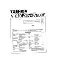 TOSHIBA V270F Manual de Servicio