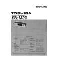 TOSHIBA SB-M20 Manual de Servicio
