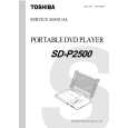 TOSHIBA SDP2500 Manual de Servicio