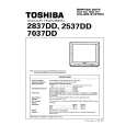 TOSHIBA 2837DD Manual de Servicio