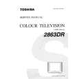 TOSHIBA 2863DR Manual de Servicio