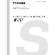 TOSHIBA W727 Manual de Servicio