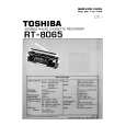 TOSHIBA RT8065 Manual de Servicio