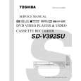 TOSHIBA SDV392SU Manual de Servicio
