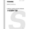 TOSHIBA V-633EW Manual de Servicio