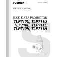 TOSHIBA TLP711U,E,H Manual de Servicio