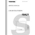 TOSHIBA 19A21 Manual de Servicio