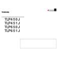 TOSHIBA TLP651J Manual de Usuario