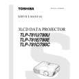 TOSHIBA TLP780U,E,C Manual de Servicio
