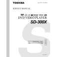 TOSHIBA SD300X Manual de Servicio