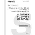TOSHIBA SD-34VLSL Manual de Servicio
