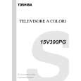 TOSHIBA 15V300PG Manual de Servicio