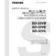 TOSHIBA SD-33VL Manual de Servicio