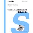 TOSHIBA SG1991 Manual de Servicio