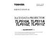 TOSHIBA TLP510U Manual de Servicio