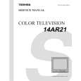 TOSHIBA 14AR21 Manual de Servicio