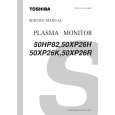 TOSHIBA 50XP26R Manual de Servicio