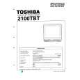 TOSHIBA 2100TBT Manual de Servicio