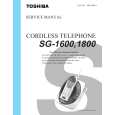 TOSHIBA SG1600 Manual de Servicio