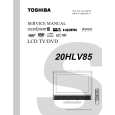 TOSHIBA 20HLV85 Manual de Servicio