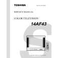 TOSHIBA 14AF43 Manual de Servicio