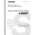 TOSHIBA V860EF Manual de Servicio