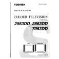 TOSHIBA 2863DD Manual de Servicio