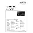 TOSHIBA SJV12 Manual de Servicio