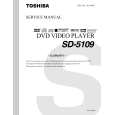 TOSHIBA SD5109 Manual de Servicio