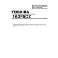 TOSHIBA 160F5WD Manual de Servicio