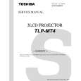 TOSHIBA TLPMT4 Manual de Servicio