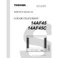 TOSHIBA 14AF45C Manual de Servicio