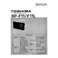 TOSHIBA RP-F11 Manual de Servicio