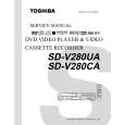 TOSHIBA SDV280UA Manual de Servicio