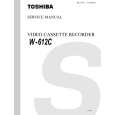 TOSHIBA W612C Manual de Servicio