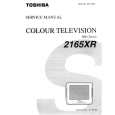 TOSHIBA 2165XR Manual de Servicio