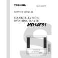TOSHIBA MD14F51 Manual de Servicio