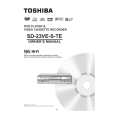 TOSHIBA SD-23VE-S-TE Manual de Usuario