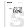 TOSHIBA SDP1400U Manual de Servicio