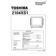 TOSHIBA 2104XS1 Manual de Servicio
