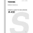 TOSHIBA W412C Manual de Servicio
