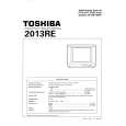 TOSHIBA 2013RE Manual de Servicio