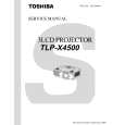 TOSHIBA TLP-X4500 Manual de Servicio