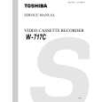 TOSHIBA W717C Manual de Servicio