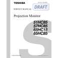 TOSHIBA 57HC85 Manual de Servicio